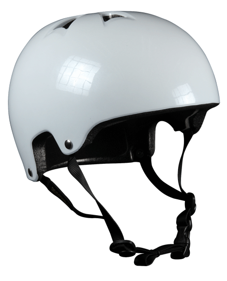 Harsh HX1 Classic Helmet Gloss White Front