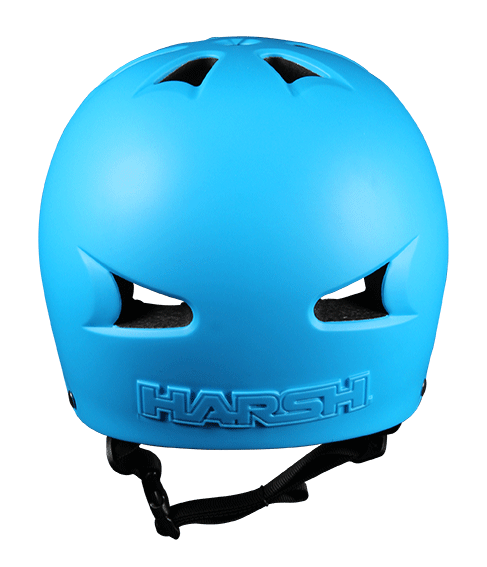 Harsh HX1 Classic Helmet Blue Rear Back