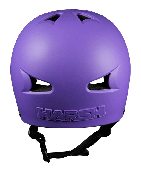 Harsh HX1 Classic Helmet Purple Rear Back
